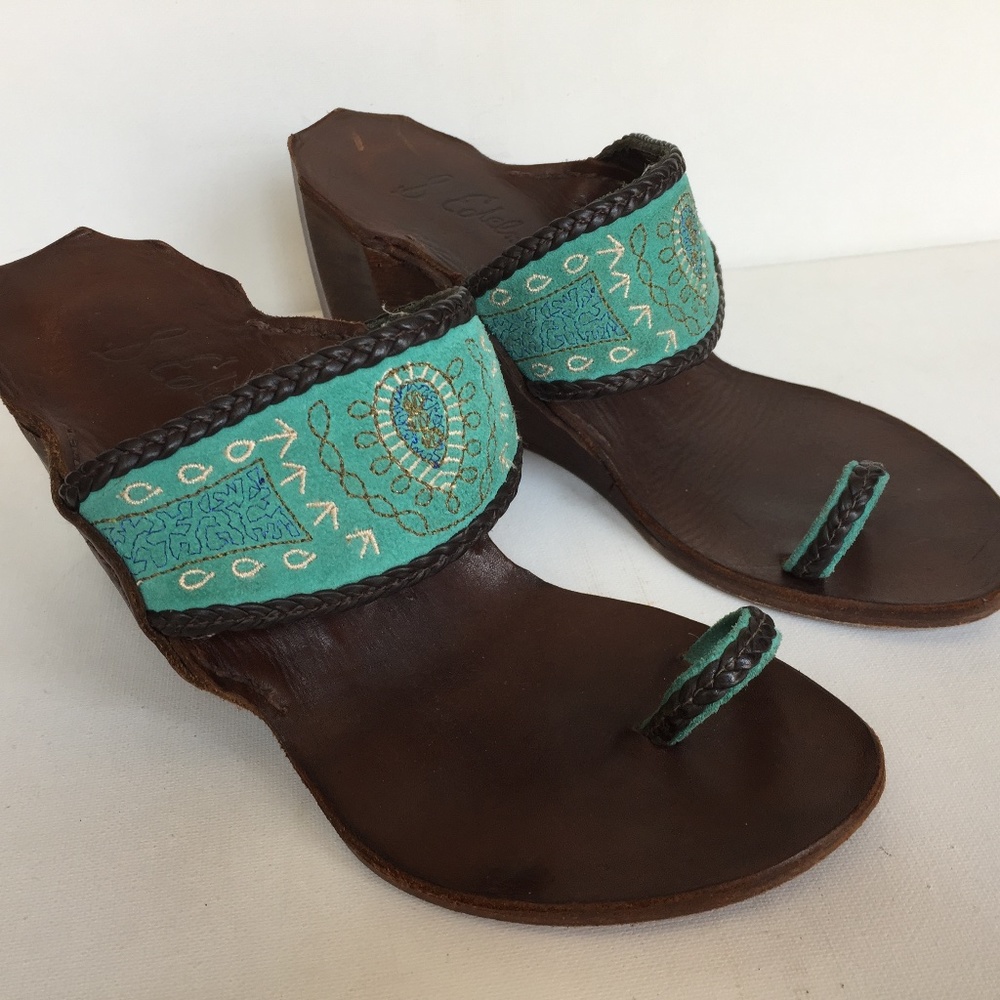 Sam Edelman Boho Wedge Sandal, Size 6